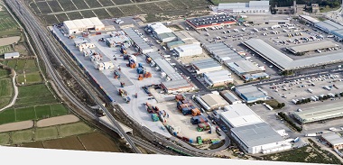 La Terminal Marítima de Zaragoza incrementa en un 21 por ciento las operaciones ferroviarias